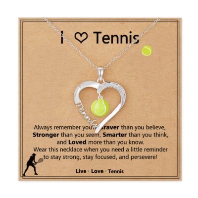 LUNVKY 18K White Gold Plated Sports Pendant Necklaces for Women Girls Mom kids teen Basketball Necklace Sport Accessories Christmas Birthday Age Mother's Day Jewelry Gifts for Her